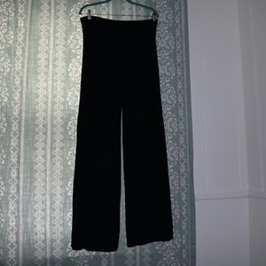 brooke & Emma pajama lounge pants large black